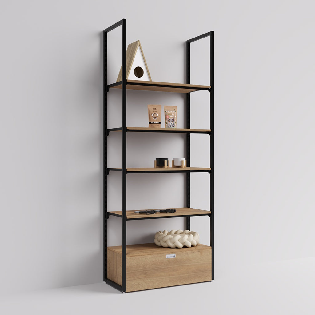 View of Pet Store Shelving | Addison Retail Shelf Style 1