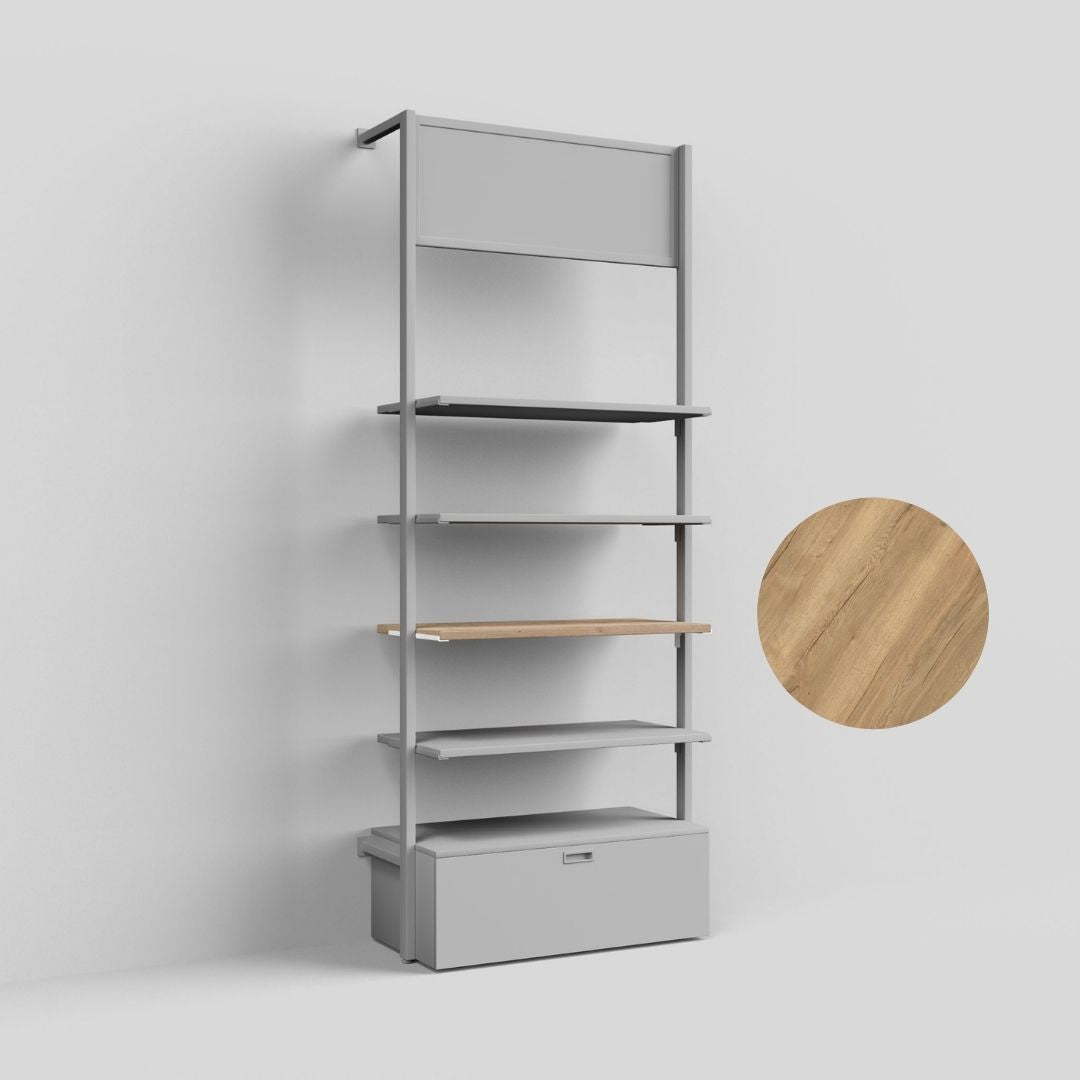 Shelf Board Ceres, 25 mm, incl. brackets