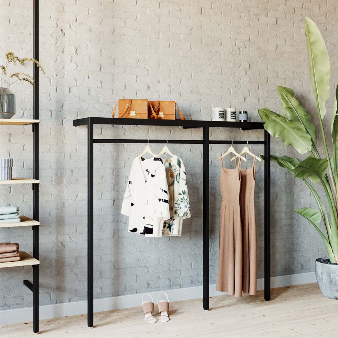 Shopfitting Rails Clothing Rail System Glasgow | W203 | Mandai Design
