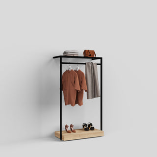 wall-mounted-clothing-rail-mandaidesign-w103-black-pedestal