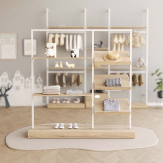 Gondola Shelving Lugano - Kids Store - Style 3