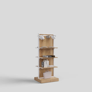 Capri_gondola_shelving_ConceptStore_Style03_white_Mandai_Design
