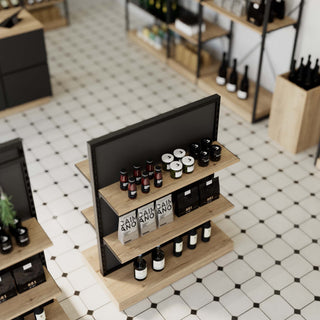 Capri_gondola_shelving_FineFoods_Style01_Mandai_Design_Shop3