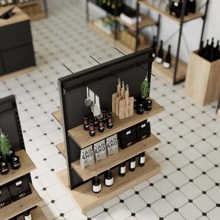 Capri_gondola_shelving_FineFoods_Style02_Mandai_Design_Shop3