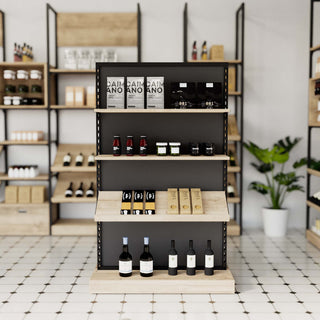 Capri_gondola_shelving_FineFoods_Style03_Mandai_Design_Shop1