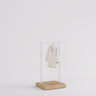 white/wood finish 65 cm