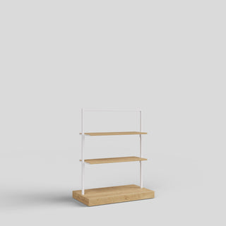 Lugano_gondola_shelving_Cosmetics_Style01_Mandai_Design_white_HamiltonNatur
