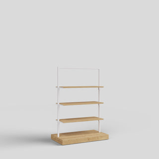 Lugano_gondola_shelving_Cosmetics_Style02_Mandai_Design_white_HamiltonNatur