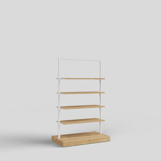 Lugano_gondola_shelving_Cosmetics_Style03_Mandai_Design_white_HamiltonNatur