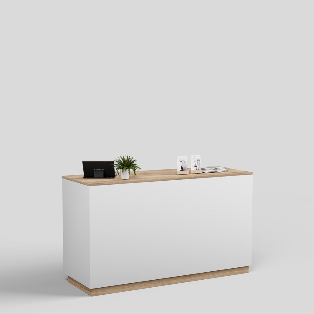 Shop Counter Java | White and wood