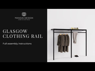 clothing-rack-clothing-rail-glasgow-video