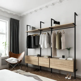 Open Wardrobe - Shelving System Ceres - Style 5